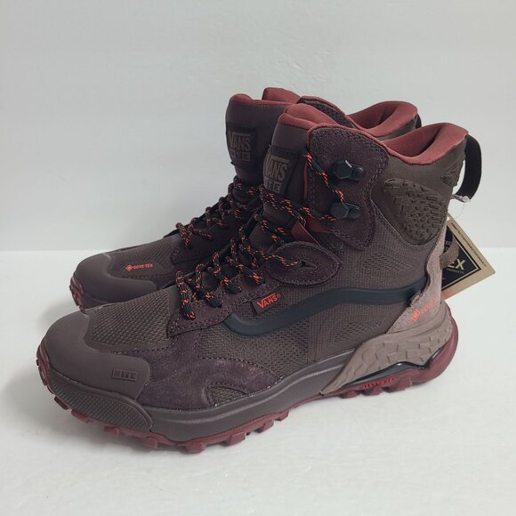 NEW Vans MTE Crestline Gore-Tex Boots 500264 Size 10 Bitter Chocolate Brown main image 4
